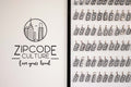 Zip Code Keychains